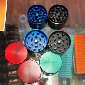 Small Colorful Herb Grinders